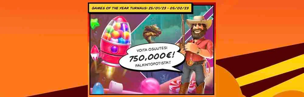 Vuoden pelit hurmaavat – jaossa 750 000€ palkintopotti!