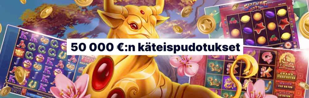 Ota kiinni! Käteistä tippuu vielä tämän viikon ajan!